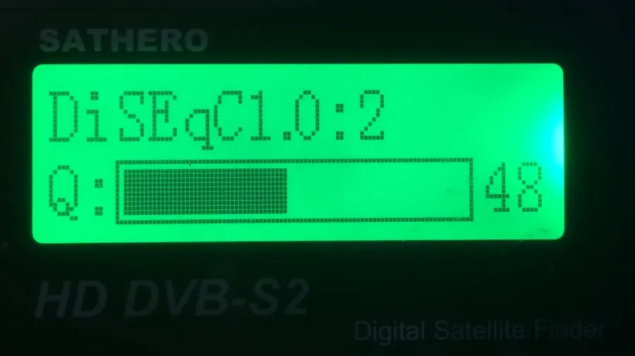 SH-120HD Screen